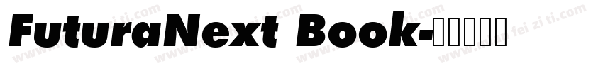 FuturaNext Book字体转换